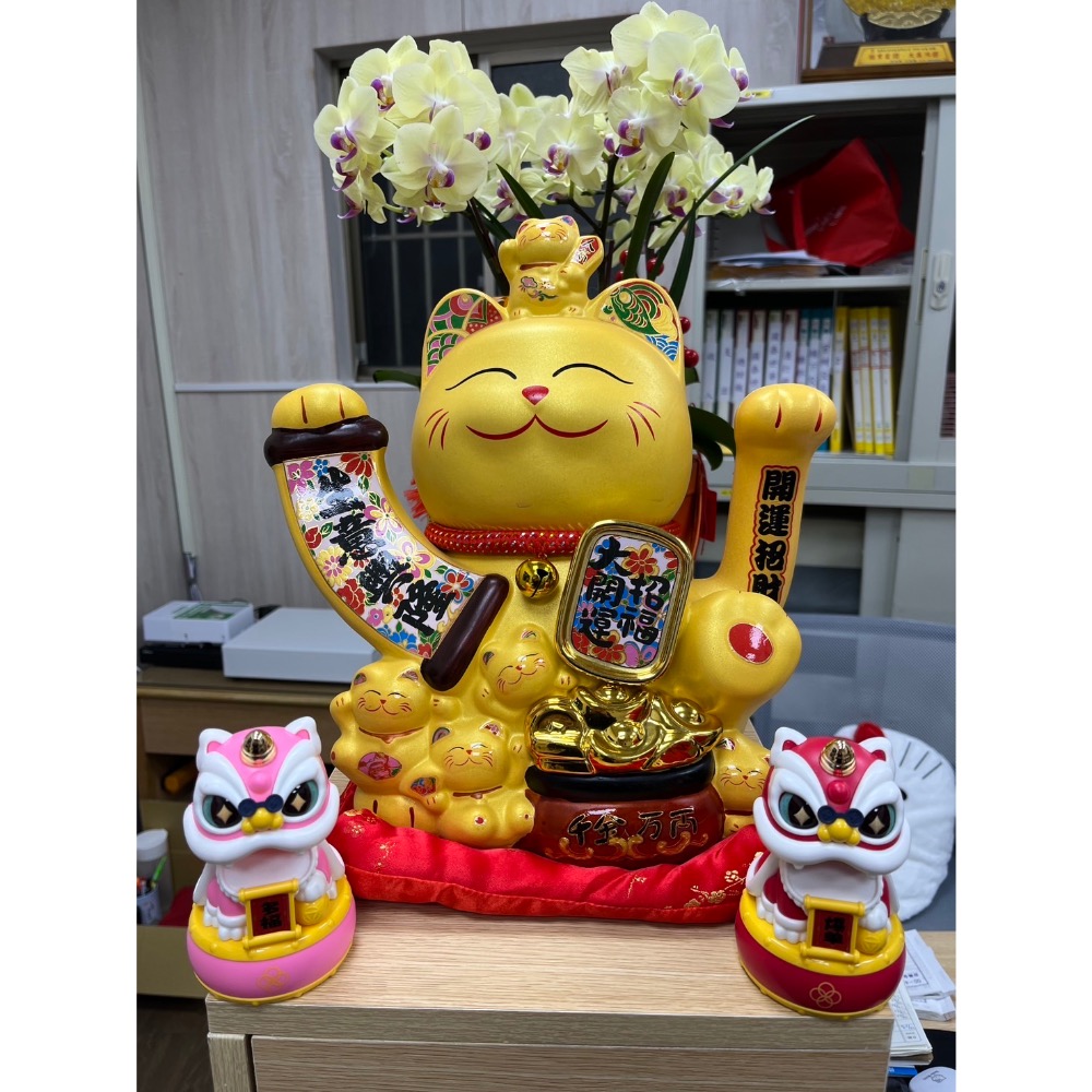 ［新年必備］招財招福招財貓 大尺寸 好運招財貓 交換禮物必備-細節圖5