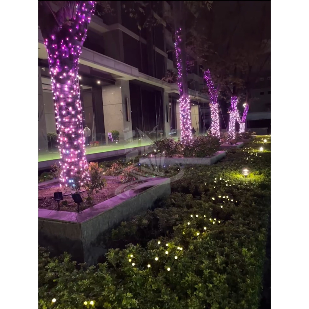 20米黑膠帶泡閃防水燈串 (可串聯)  聖誕燈/春節燈/佈置燈-細節圖6