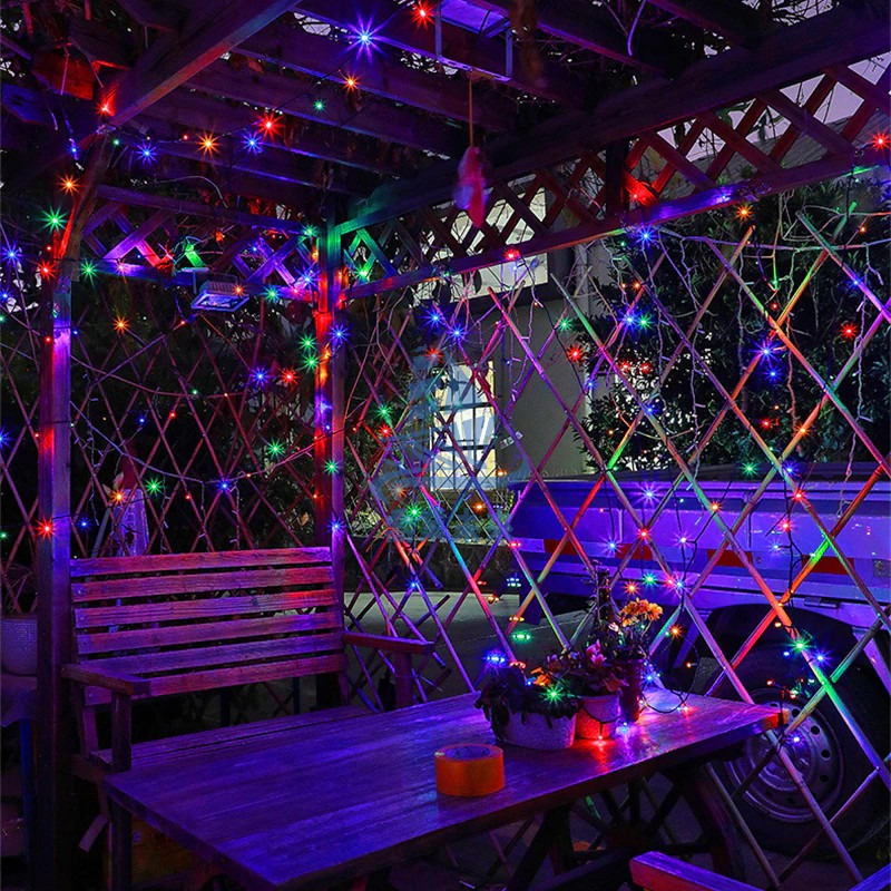 20米黑膠帶泡閃防水燈串 (可串聯)  聖誕燈/春節燈/佈置燈-規格圖6