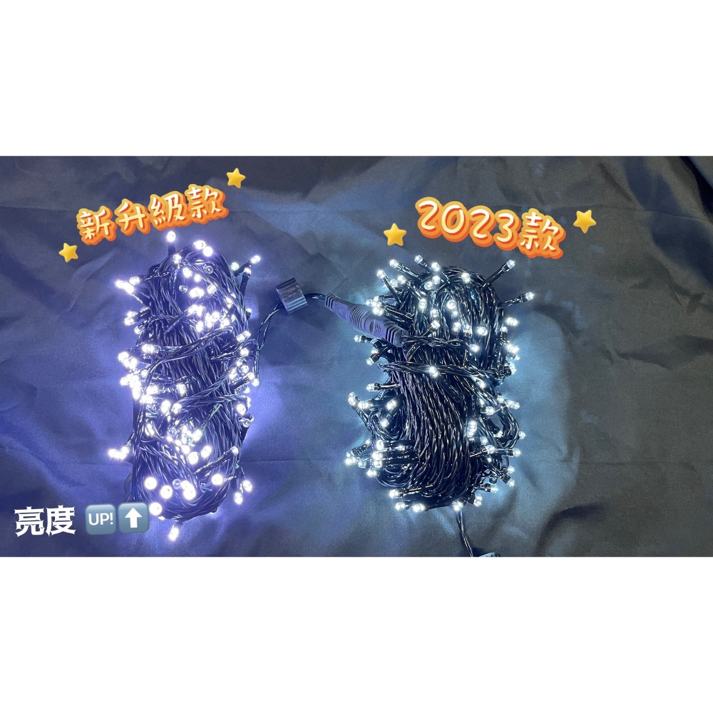 20米黑膠帶泡閃防水燈串 (可串聯)  聖誕燈/春節燈/佈置燈-規格圖6