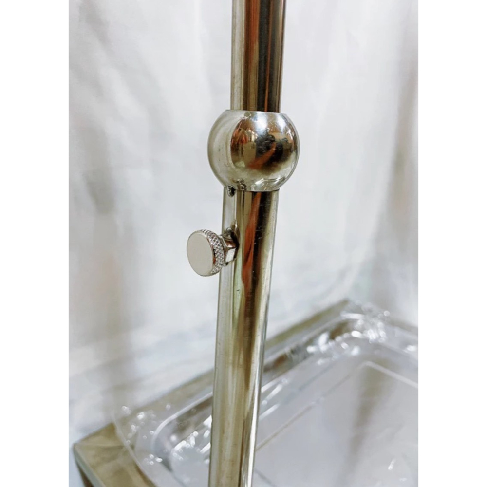 [沐沐屋]中小型鸚鵡站架302不鏽鋼升降站台鳥寶鸚鵡用品金太陽月輪和尚賈丁小鸚虎皮小太陽玄鳳鳥互動鳥站架-細節圖6