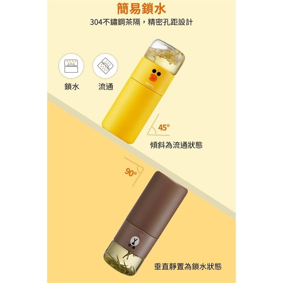 【買一送一】九陽xLINE FRIENDS保溫泡茶瓶 B3-W51-細節圖4