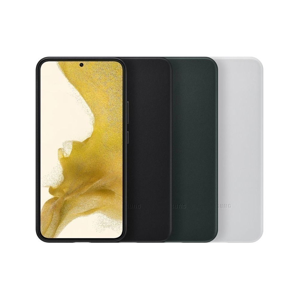 SAMSUNG Galaxy S22+ S9060 原廠皮革背蓋 台灣公司貨 全新盒裝-細節圖4