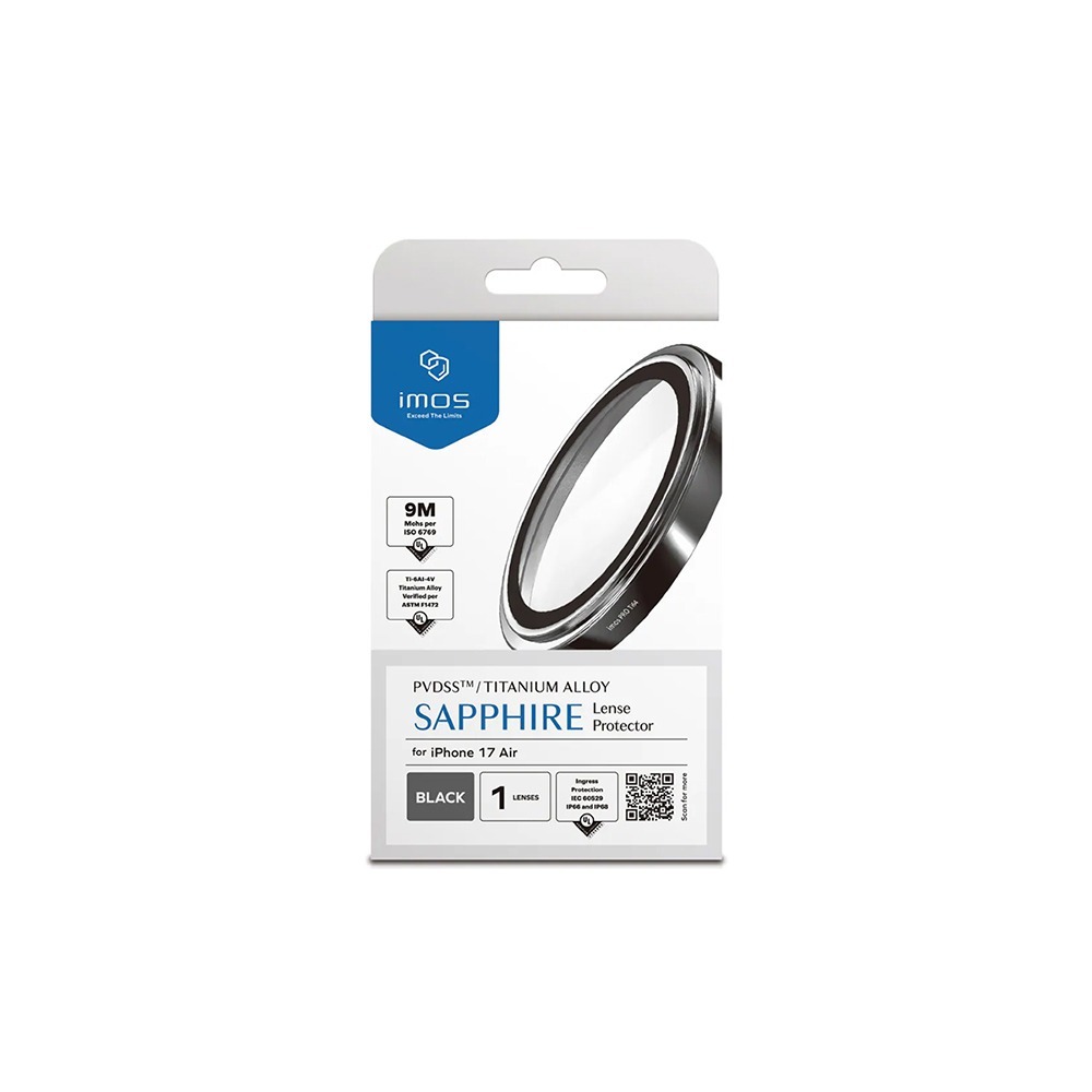 imos iPhone Air 藍寶石 鏡頭保護貼 (單顆)【葳豐數位商城】-細節圖2