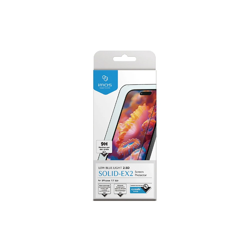 imos iPhone系列 亮面 RPF80 低藍光 螢幕保護貼 2.5D 亮面 美國UL認證-細節圖3