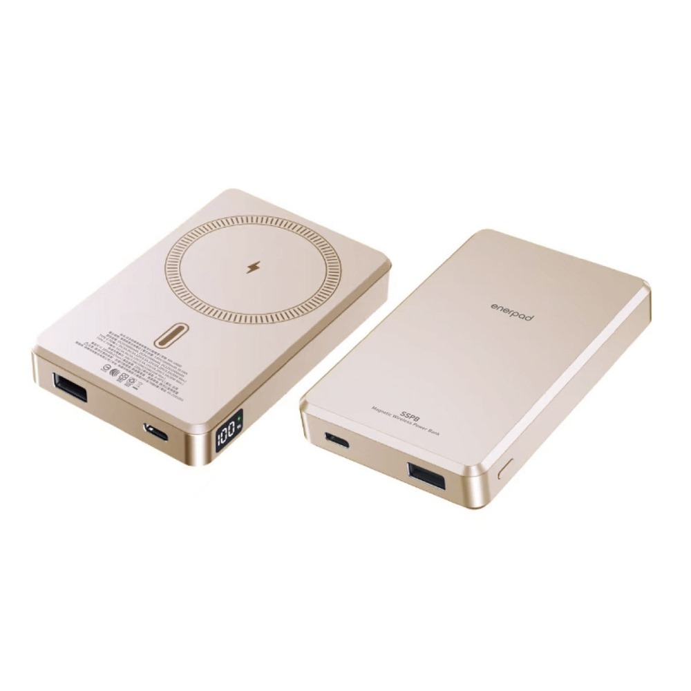 enerpad UFO 磁吸快充固態行動電源 10000mAh MX-10000-SS CCC認證-細節圖3