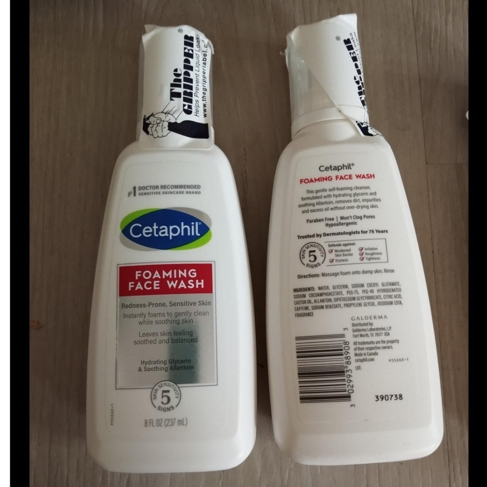 CETAPHIL 舒特膚 舒敏泡沫洗面乳 適用敏感性肌膚 溫和清潔和鎮靜敏感性肌膚8oz/237ml-細節圖6
