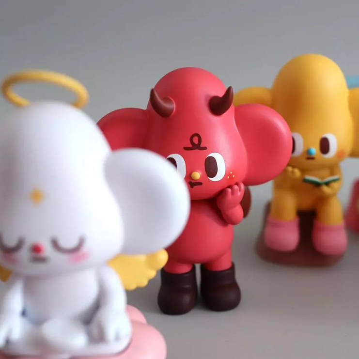 幸會潮玩 - Raccoon Factory STARFY思想者小伙伴系列 公仔 盒玩 (單入隨機款)-細節圖4