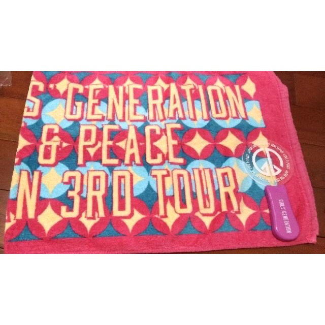 演唱會 DVD 少女時代 love & peace 官方日本三巡 t-shirt 手燈 毛巾 手幅 周邊 週邊 太妍-細節圖4