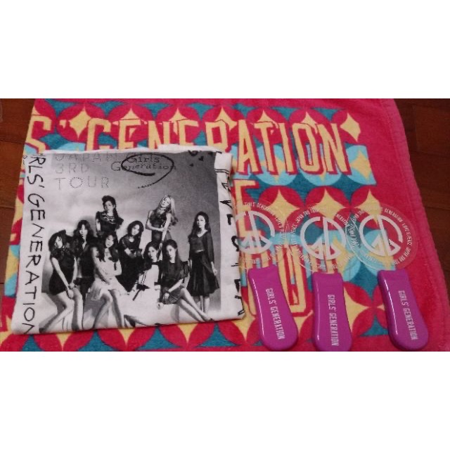 演唱會 DVD 少女時代 love & peace 官方日本三巡 t-shirt 手燈 毛巾 手幅 周邊 週邊 太妍-細節圖8