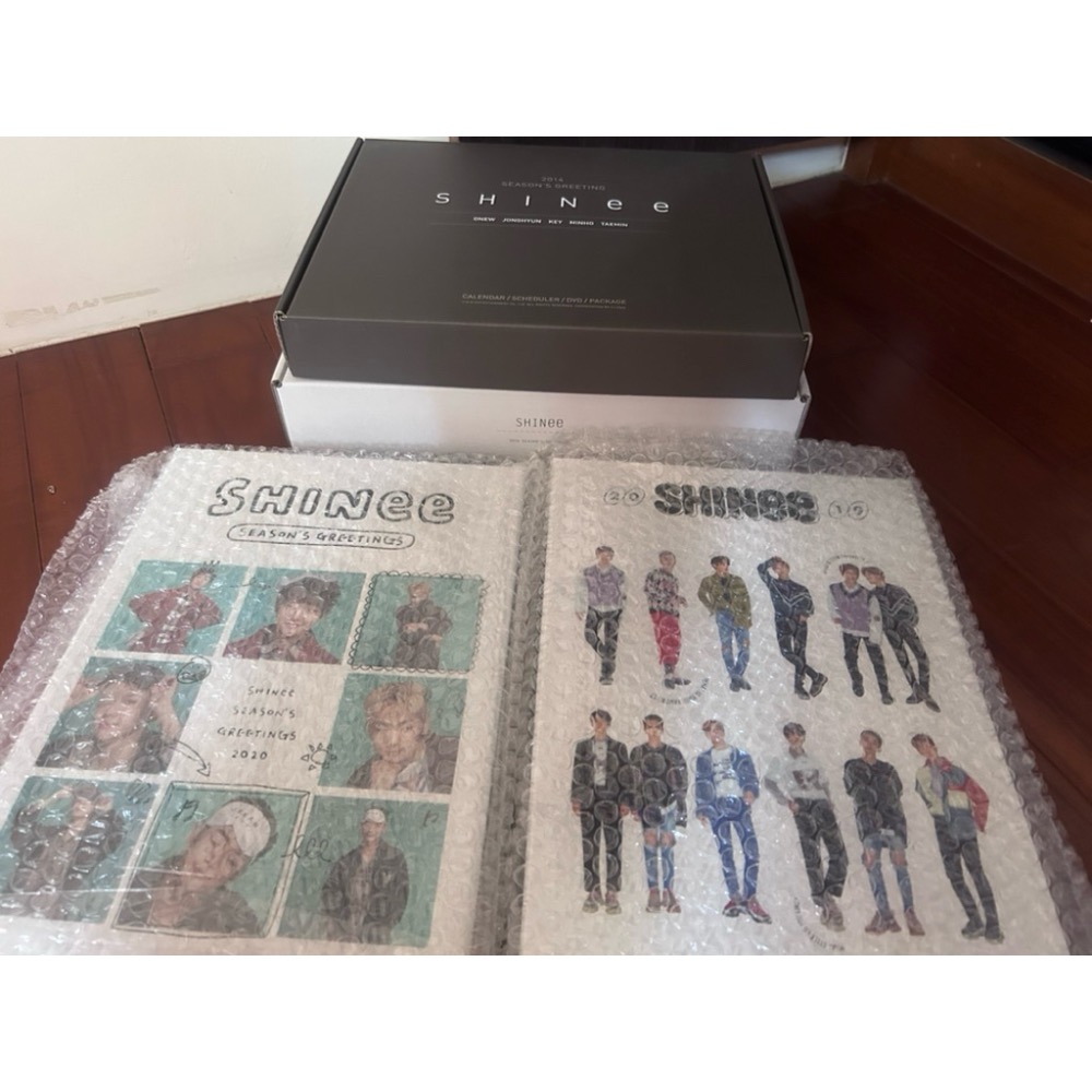 合售 SHINee 2012 2013 2014 2015 2016 2017 2018 2019 2020 年曆 寫真-細節圖3