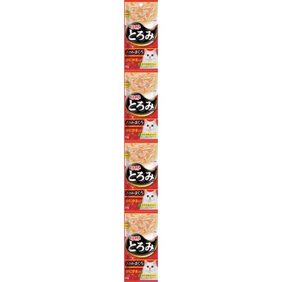 Ciao 多樂米系列濃湯4連包 とろみ 35g*4包 啾嚕2000億乳酸菌4連包 全齡貓-規格圖2