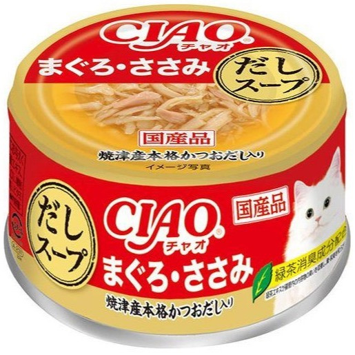 CIAO貓罐頭 多樂米特濃湯罐 80g とろみ 旨定濃湯罐系列 副食罐 貓湯罐 全齡貓 寵物罐頭-規格圖2