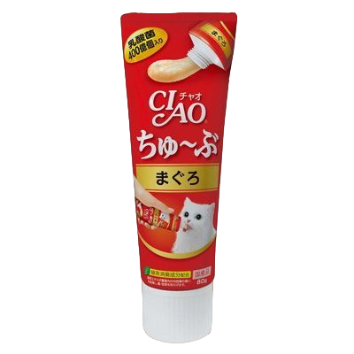 CIAO啾嚕 肉泥膏 80g 管狀肉泥 貓肉泥膏 貓肉泥 啾嚕肉泥 貓零食 全齡貓 日本-規格圖2