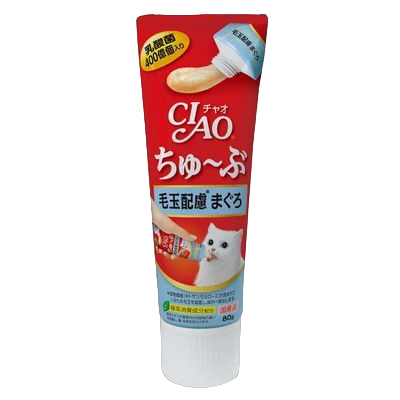 CIAO啾嚕 肉泥膏 80g 管狀肉泥 貓肉泥膏 貓肉泥 啾嚕肉泥 貓零食 全齡貓 日本-規格圖2