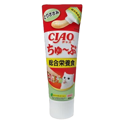 CIAO啾嚕 肉泥膏 80g 管狀肉泥 貓肉泥膏 貓肉泥 啾嚕肉泥 貓零食 全齡貓 日本-規格圖2