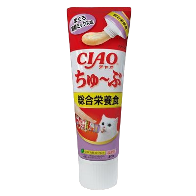CIAO啾嚕 肉泥膏 80g 管狀肉泥 貓肉泥膏 貓肉泥 啾嚕肉泥 貓零食 全齡貓 日本-規格圖2
