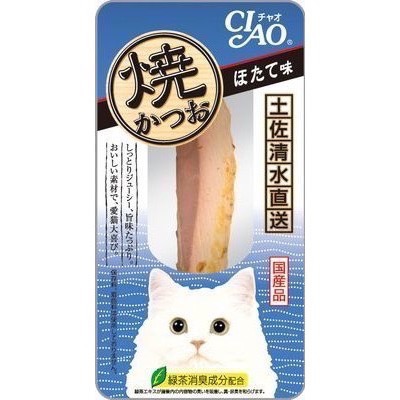 CIAO 宗田鰹燒魚柳條 本鰹燒魚柳條 高湯 幼貓 干貝 柴魚片 吻仔魚 真高湯 宗田鰹魚 全齡貓-規格圖2