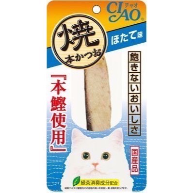 CIAO 宗田鰹燒魚柳條 本鰹燒魚柳條 高湯 幼貓 干貝 柴魚片 吻仔魚 真高湯 宗田鰹魚 全齡貓-規格圖2