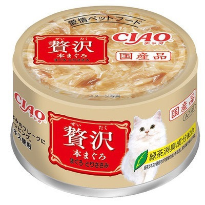 CIAO貓罐頭 旨定罐 80g / 85g 奢華系列 副食罐 貓湯罐 全齡貓 寵物罐頭 幼貓-規格圖2