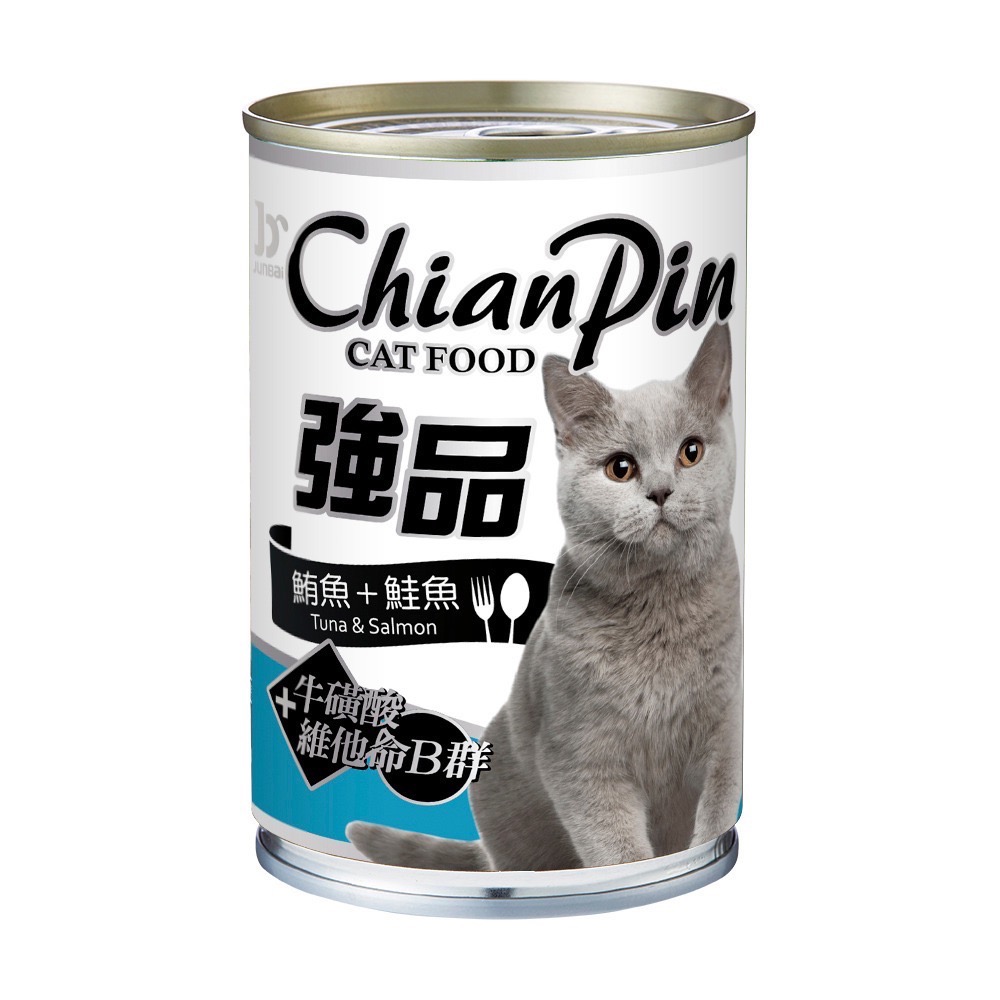 【安平王】【當日出貨】強品 Chian Pin 貓罐 400g 副食罐 貓罐頭 大容量 大貓罐 寵物罐頭 大滿足 全齡貓-規格圖3