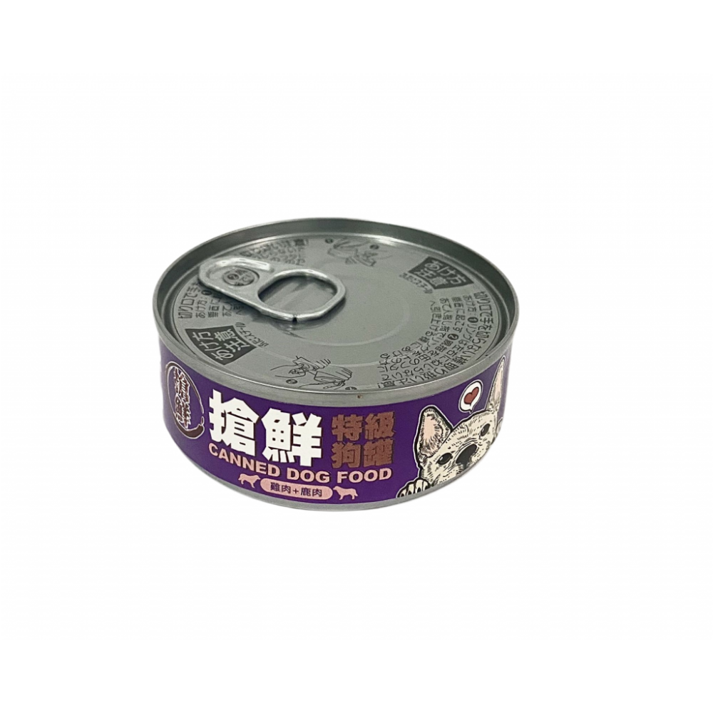 搶鮮特級狗湯罐85g 狗罐頭 犬點心 犬食品 副食罐 無膠狗罐頭 全齡犬-規格圖1