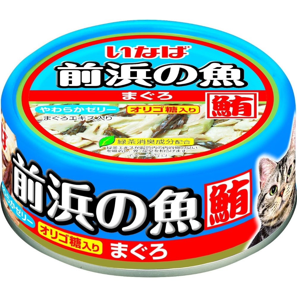 CIAO 前濱鰹魚罐 前浜の魚 貓副食罐 貓罐頭 寵物食品 鰹魚 鮪魚 吻仔魚 小魚乾-規格圖4