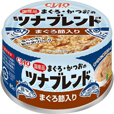【新品上市】CIAO 嫩雙魚罐 85g 副食罐 貓罐頭 寵物罐頭 寵物食品 日本製-規格圖2