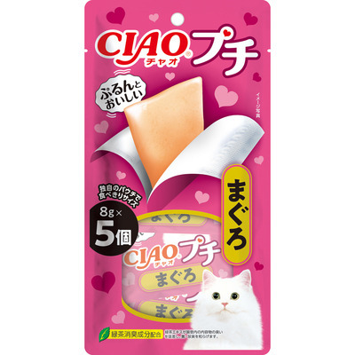 Ciao 啾嚕寒天肉泥片 8gX5入 寒天方塊 寒天肉泥 全齡貓 貓咪肉泥 貓肉泥 日本-規格圖2