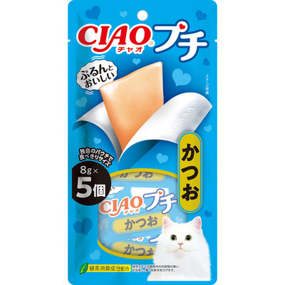 Ciao 啾嚕寒天肉泥片 8gX5入 寒天方塊 寒天肉泥 全齡貓 貓咪肉泥 貓肉泥 日本-規格圖2