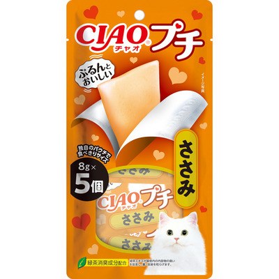 Ciao 啾嚕寒天肉泥片 8gX5入 寒天方塊 寒天肉泥 全齡貓 貓咪肉泥 貓肉泥 日本-規格圖2