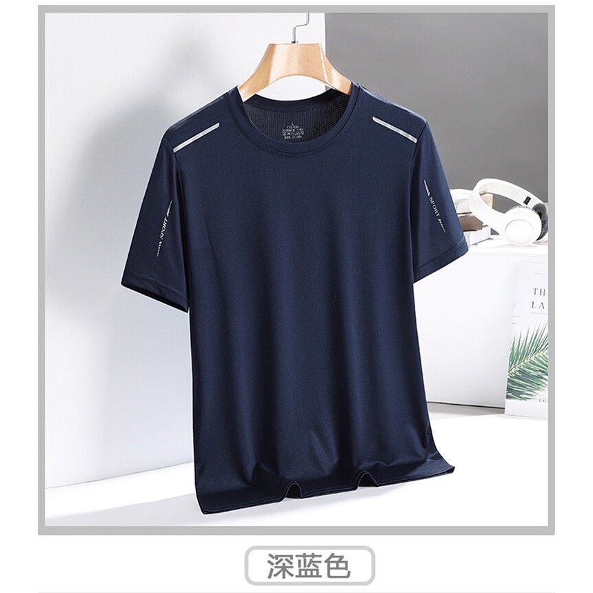 男士冰絲T恤-細節圖3