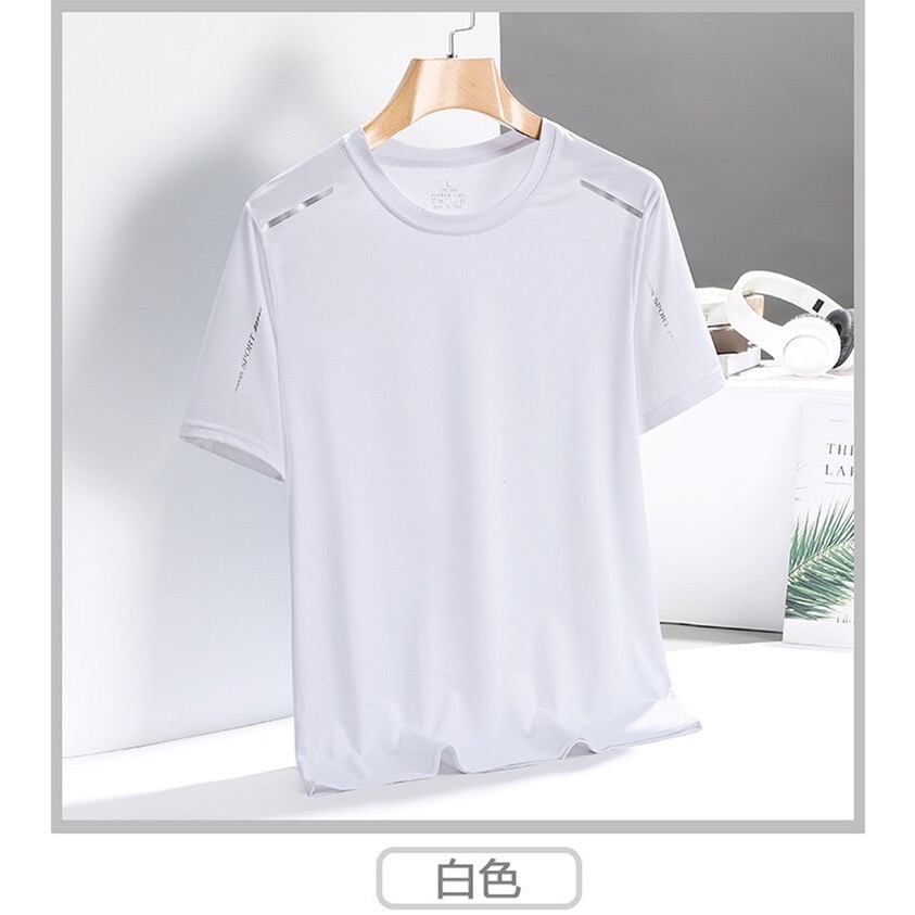 男士冰絲T恤-細節圖4