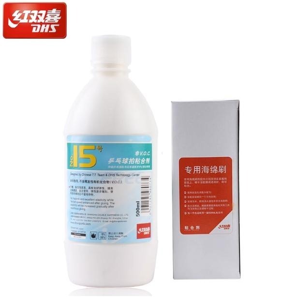 無所不漲~紅雙喜500ML桌球 乒乓球專用無機膠水-附海綿(可以下標就是有貨唷)-細節圖3