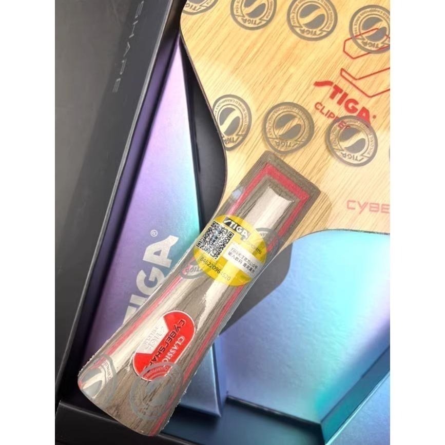 無所不漲~全新正品STIGA CL六角拍~賽博CL~cybershape CL(附上六角拍專用高檔盒子,非一般盒子)-細節圖2