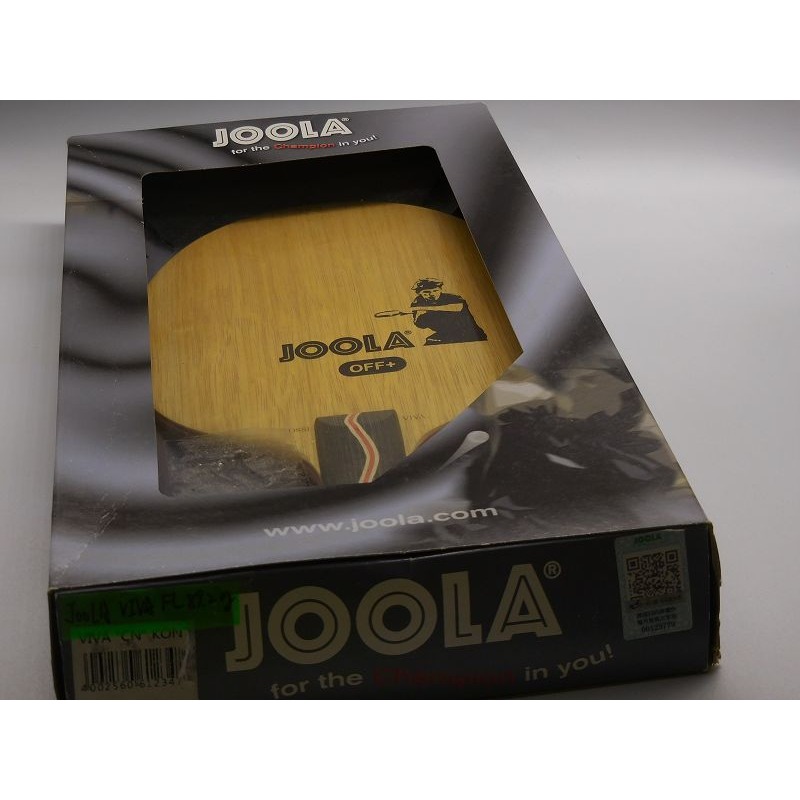 無所不漲~全新正品JOOLA VIVA(橫拍~七夾純木)~盒子稍有破損~會送個拍套做補償-細節圖2