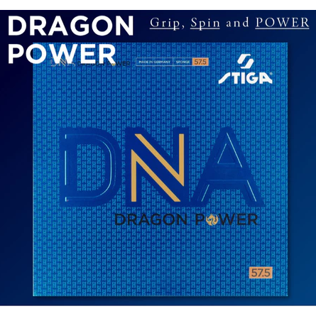 無所不漲~全新正品STIGA DRAGON POWER~STIGA DNA DRAGON POWER蒼龍之力 赤龍力量版-細節圖2