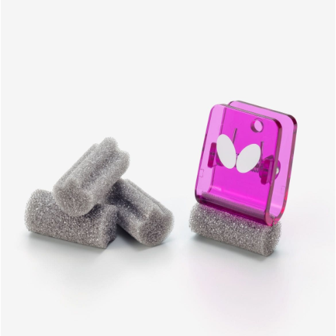 無所不漲~全新正品蝴蝶Butterfly無機膠水(白膠)專用海綿~附夾子~-細節圖2