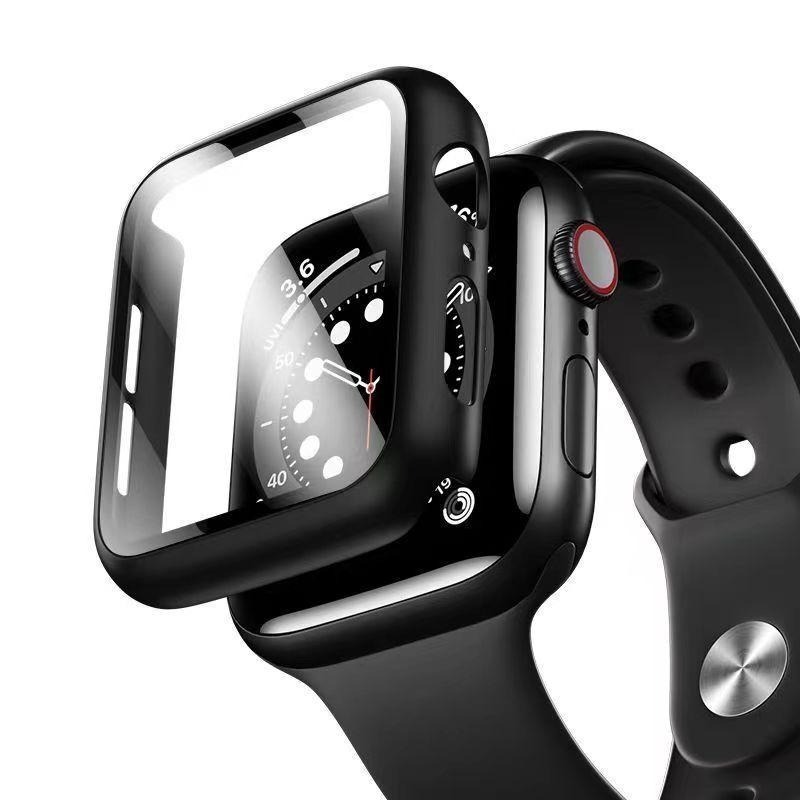 一體式錶殼 手錶保護殼 適用於Apple Watch 8代 5 6 7 SE 蘋果手錶硬殼 41mm 49m 45mm-細節圖5