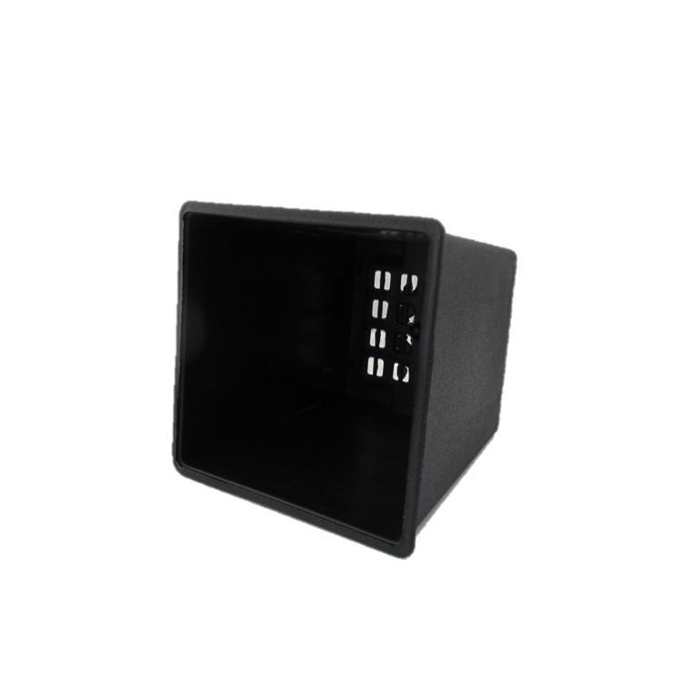 台灣製 黑白兩色塑膠可愛2寸迷你方盆適用多肉植物、仙人掌-細節圖3