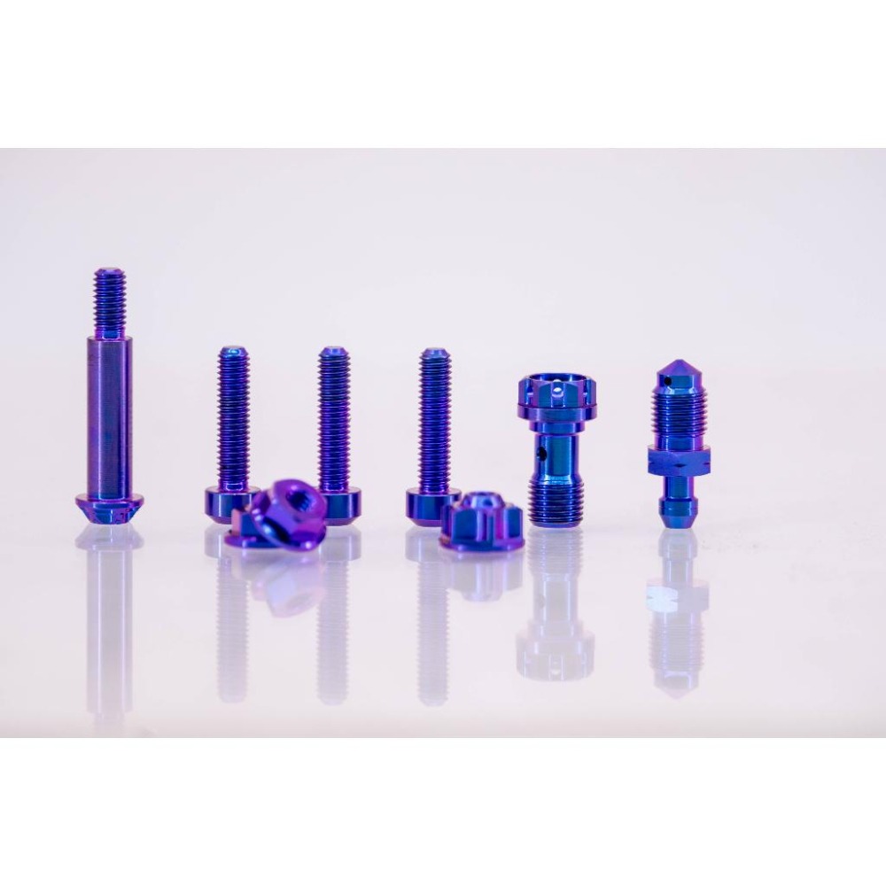 （現貨）Brembo-RCS總泵鈦合金螺絲組，9件盒裝-細節圖4