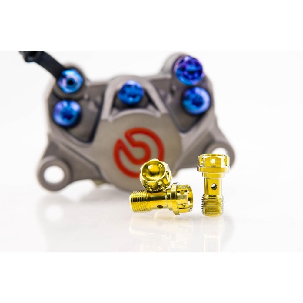 正64鈦合金油管螺絲，M10X1.0，M10 X 1.25，BREMBO，銨科，FRANDO可用，其他可參考-細節圖4
