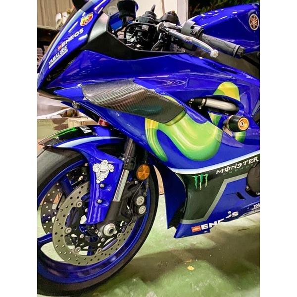 Yamaha-R1-R6定風翼，碳纖維、塑膠可選-細節圖5