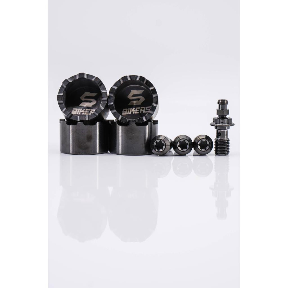 BREMBO 484 鈦合金活塞+螺絲組-細節圖4