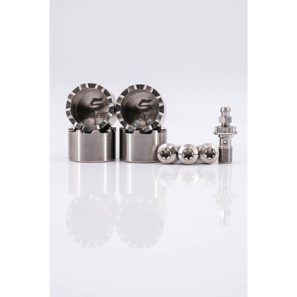 BREMBO 484 鈦合金活塞+螺絲組-細節圖5