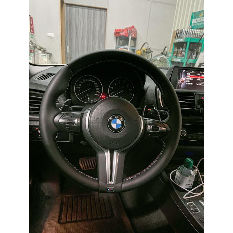 BMW 運動版方向盤，碳纖維方向盤，丁字褲方向盤，F30/f10都可用-細節圖4