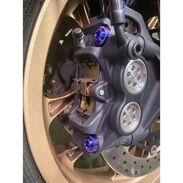 Yamaha-R1R6MT10正鈦合金鍛造卡鉗碟盤螺絲組共16顆-64鈦合金-細節圖8
