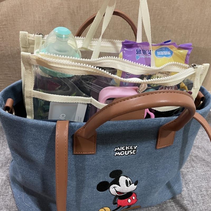 現貨🇹🇼EVA透明包中包 多功能收納包 隔層包中包-細節圖5