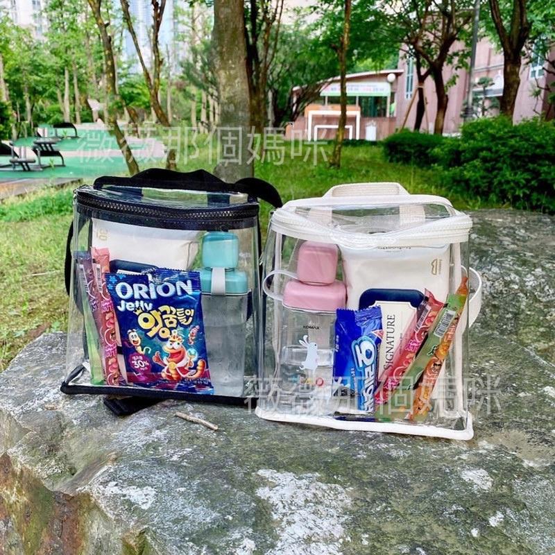 台灣現貨🚀E發票 韓國同步 韓版PVC透明兒童小背包 🎒外出背包-細節圖5