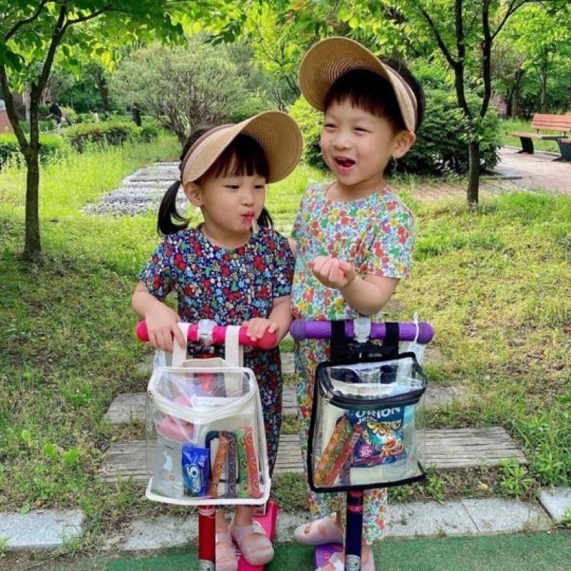 台灣現貨🚀E發票 韓國同步 韓版PVC透明兒童小背包 🎒外出背包-細節圖6